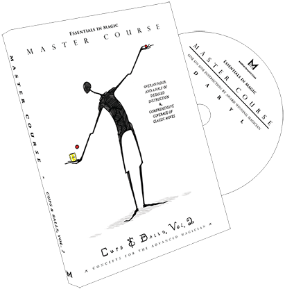 Master Course Cups and Balls Vol. 2 by Daryl - DVD-SALE