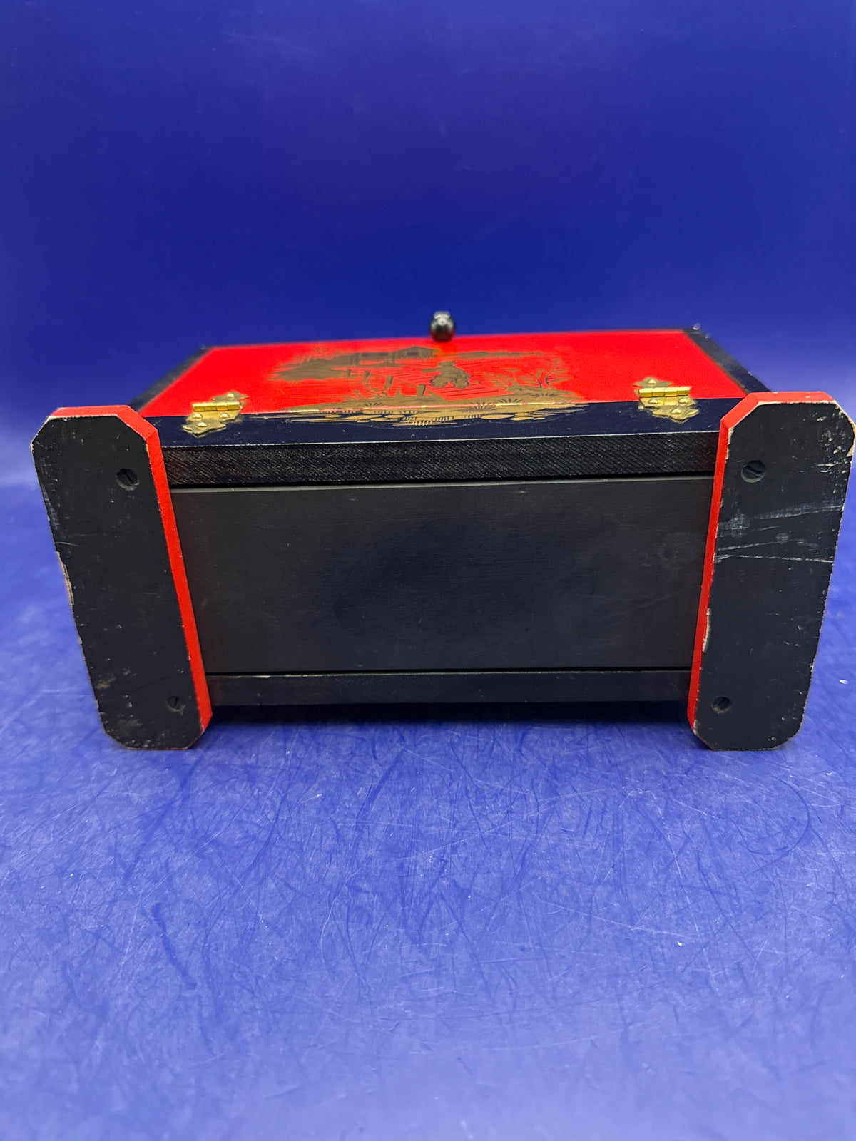Vintage Japanese Themed Silk Cabby - Magic trick - ESTATE