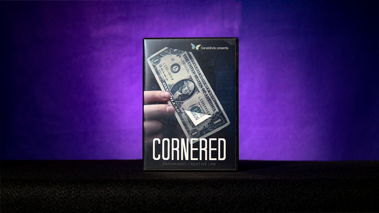 Cornered (DVD and Gimmick Set) by SansMinds Creative Lab-SALE