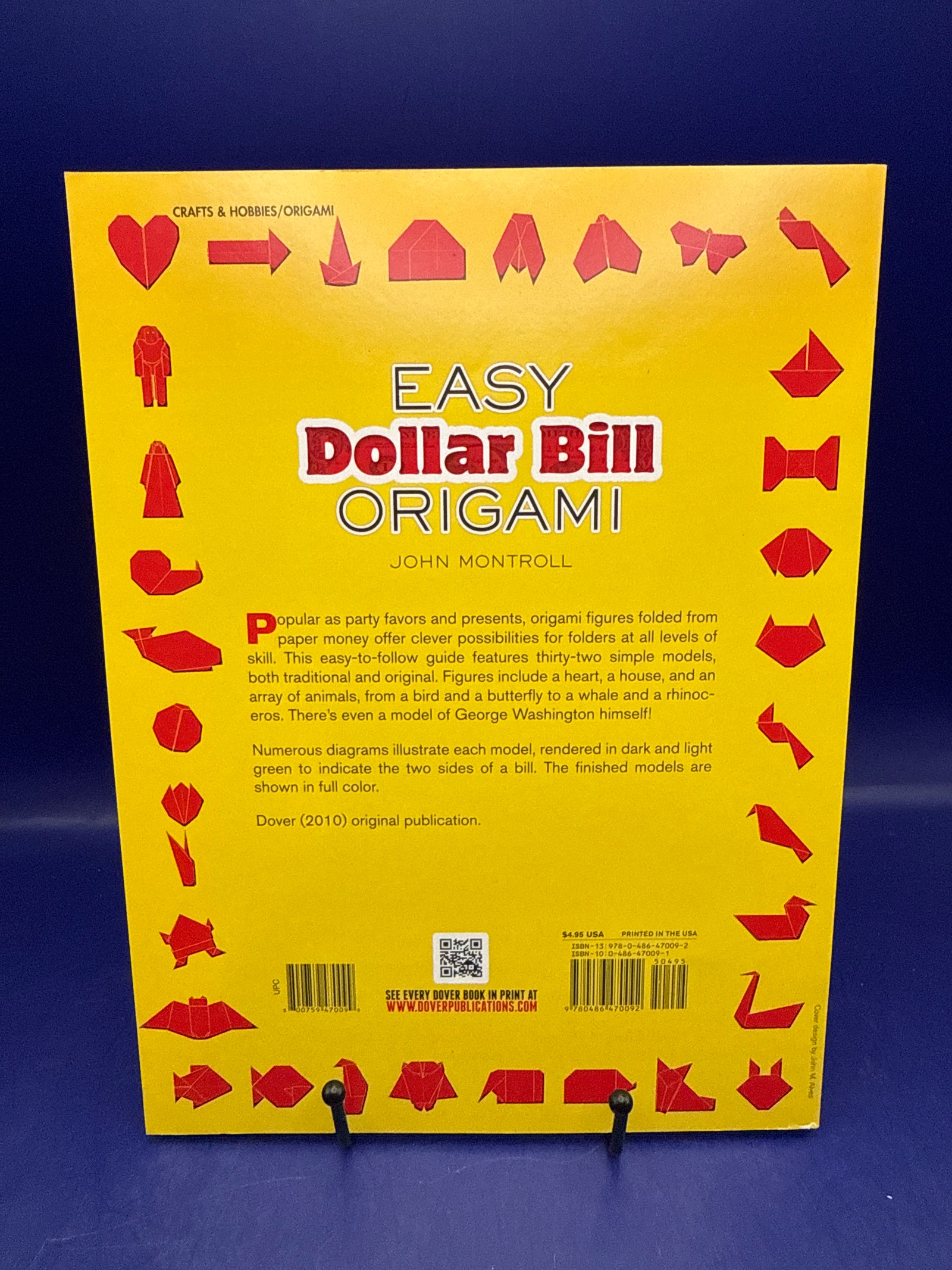 Easy Dollar Bill Origami by John Montroll