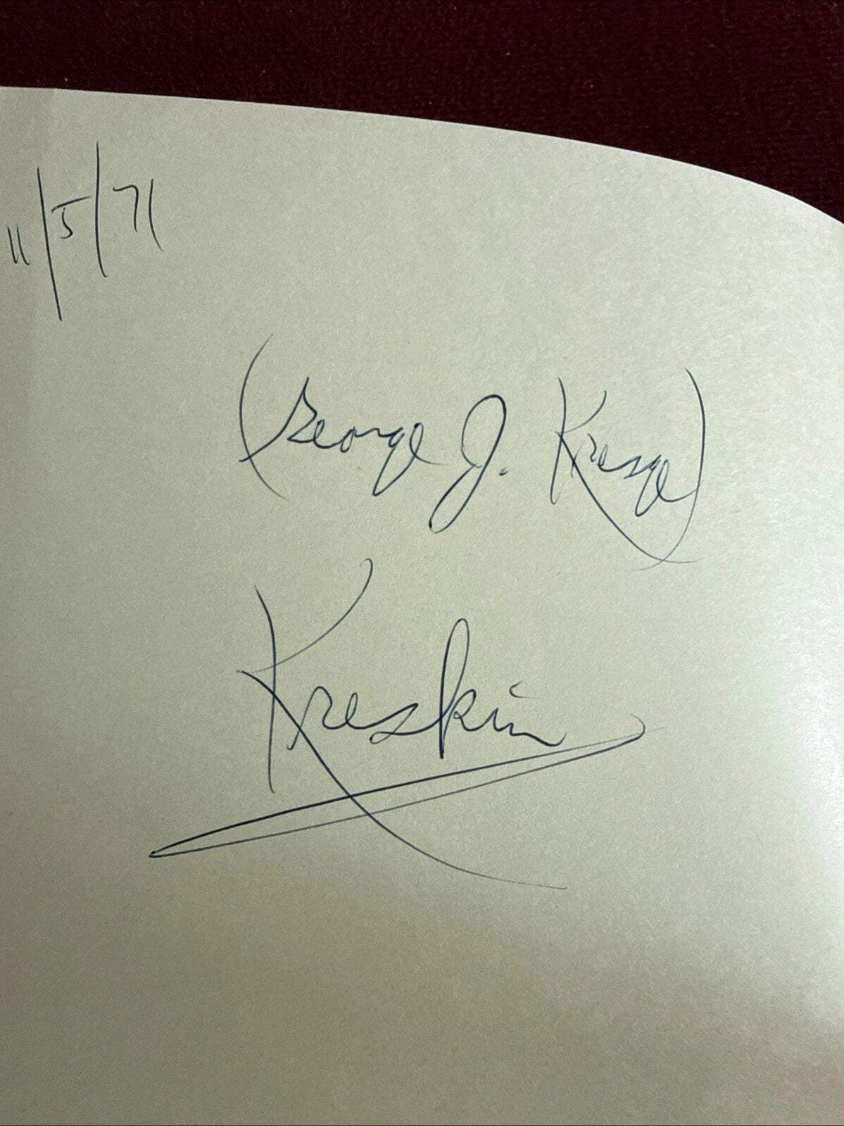 Another Card Session With Peter Cane From the Library of The Amazing Kreskin SIG