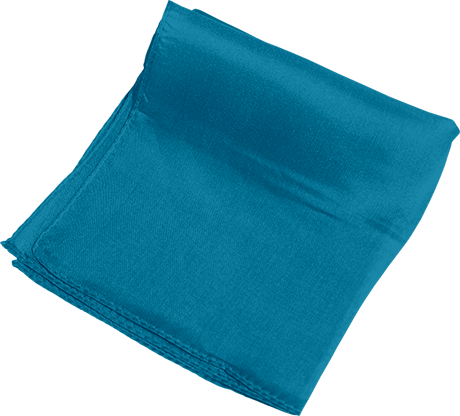 Silk 18 inch (Turquoise) Magic by Gosh - Trick-SALE