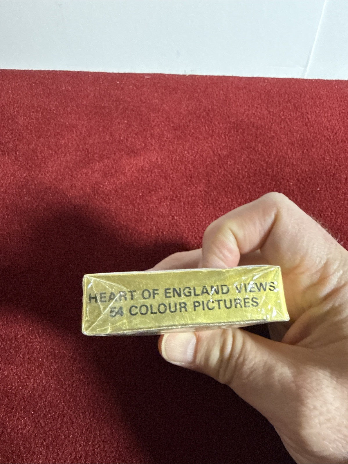 VNTG Playing Cards Heart of England John Hinde 54 Colour Views - Sealed