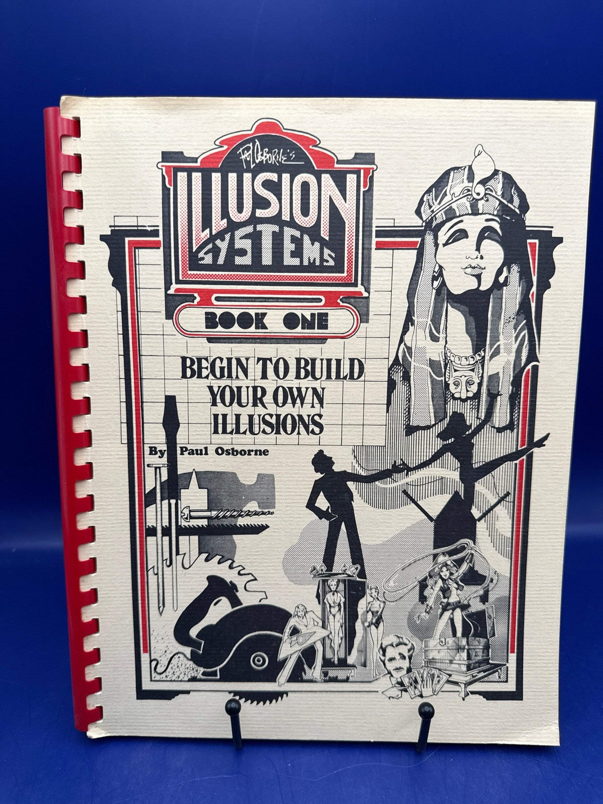 Paul Osborne Illusion Systems Books 1-4 (First editions with inscription) + more