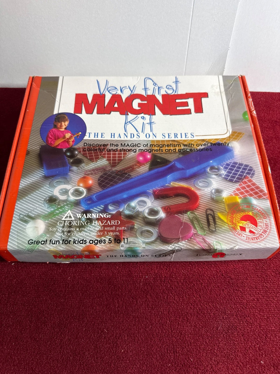 Vintage Dowling Magnets Very First Magnet Kit Great For Homeschool Science 1993