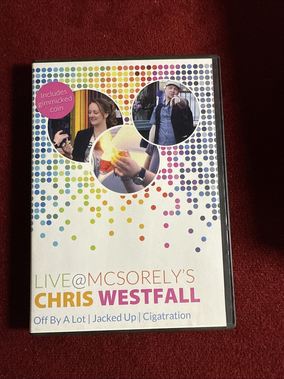 Live at McSorely's DVD & props -Chris Westfall  US Quarter  Magic Coin Trick