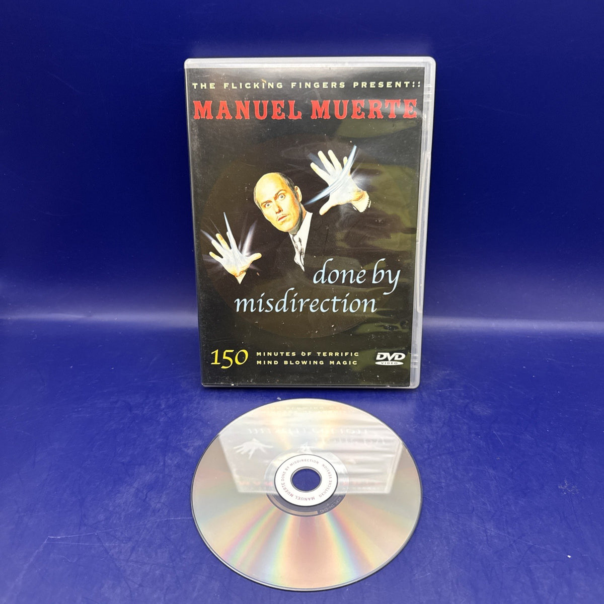 Flicking Fingers FFFF - Manuel Muerte Done By Misdirection Magic Dvd 