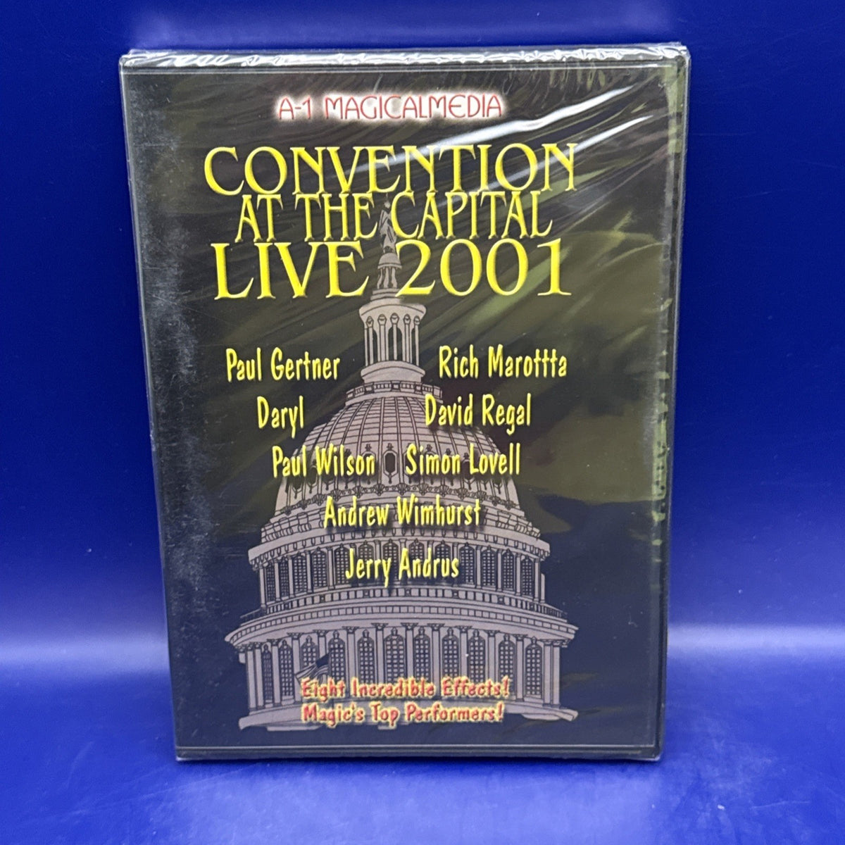 Convention At The Capital 2001 by A-1 Magical Media - DVD New & Sealed Magic