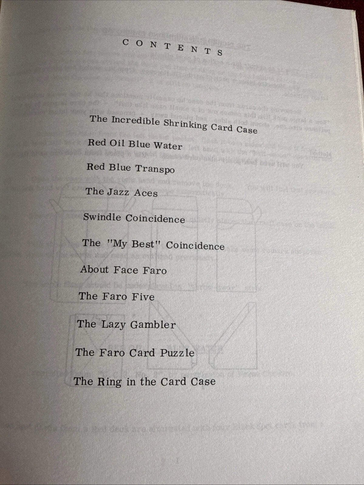 Another Card Session With Peter Cane From the Library of The Amazing Kreskin SIG