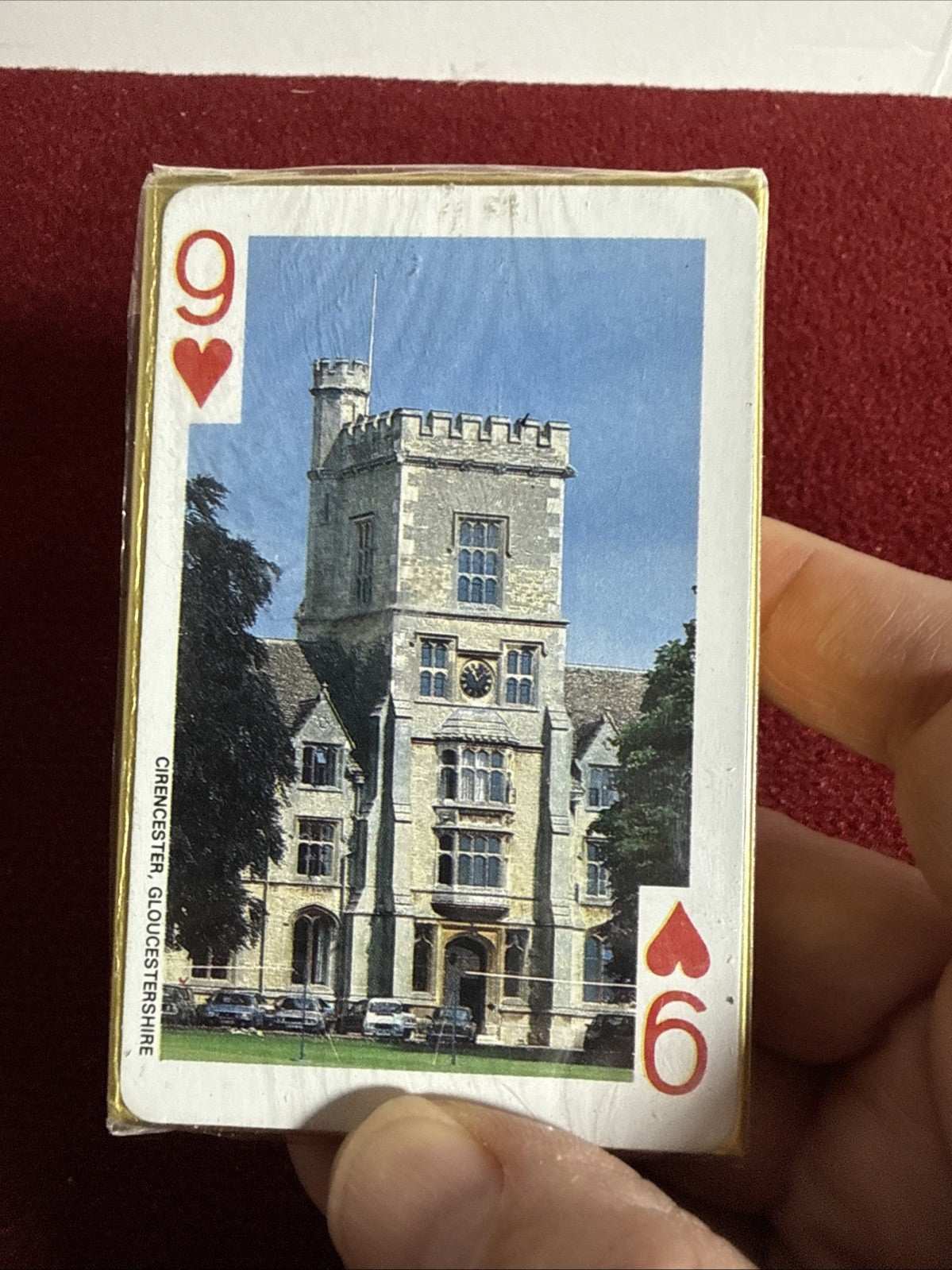 VNTG Playing Cards Heart of England John Hinde 54 Colour Views - Sealed