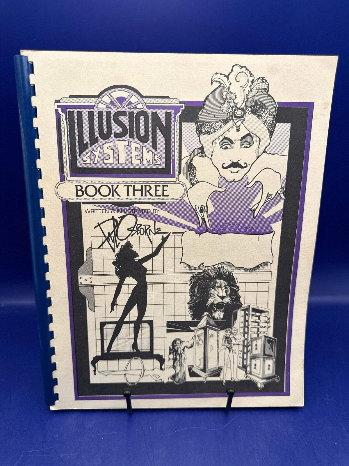 Paul Osborne Illusion Systems Books 1-4 (First editions with inscription) + more