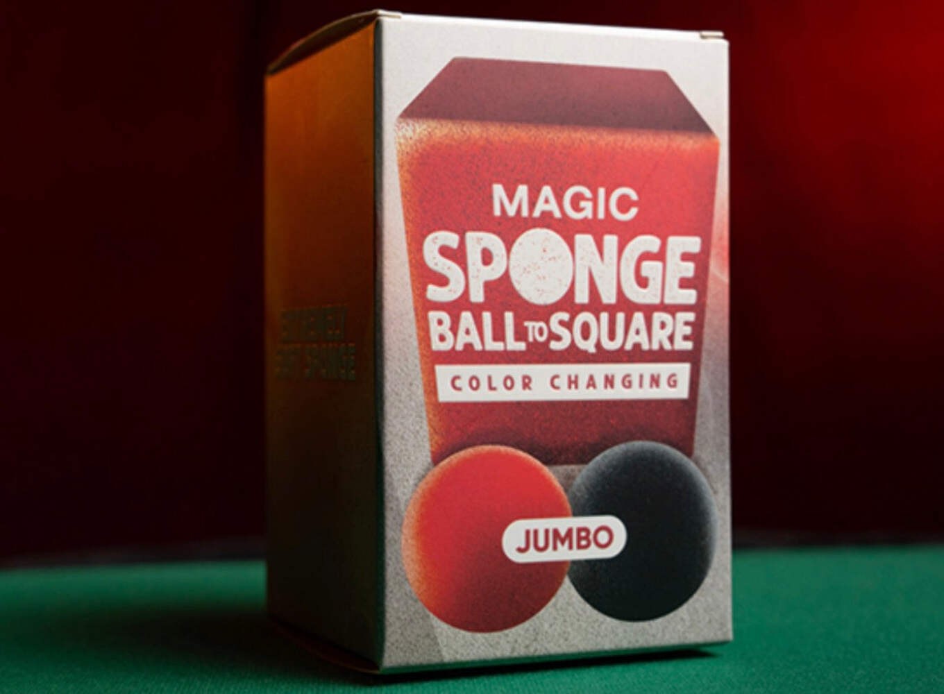 Magic Color Changing Sponge Ball to Square by Murphy's Magic (available in 2 siz