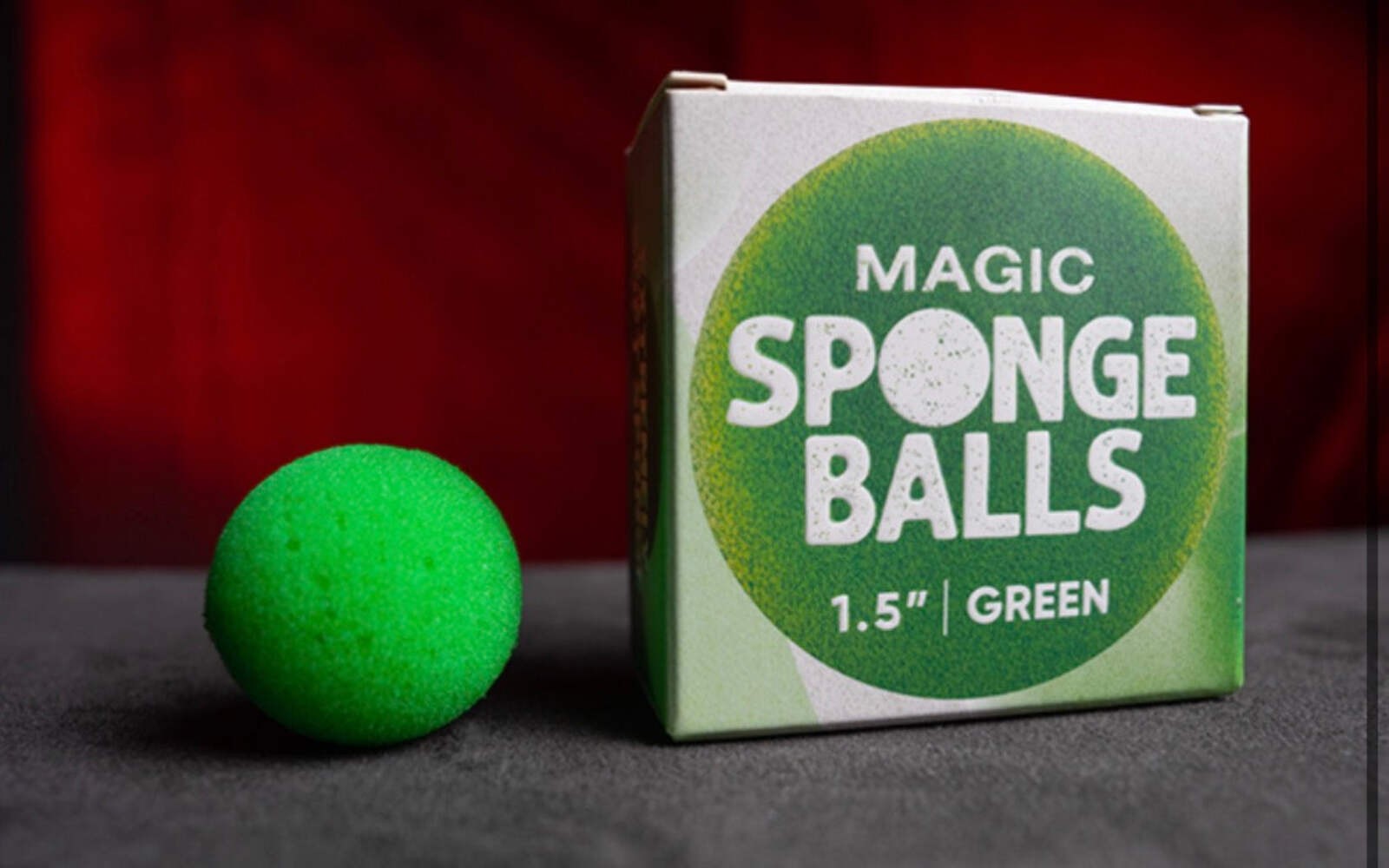 Magic Sponge Balls 1.5” Murphy’s Magic (Set of 4 Balls)