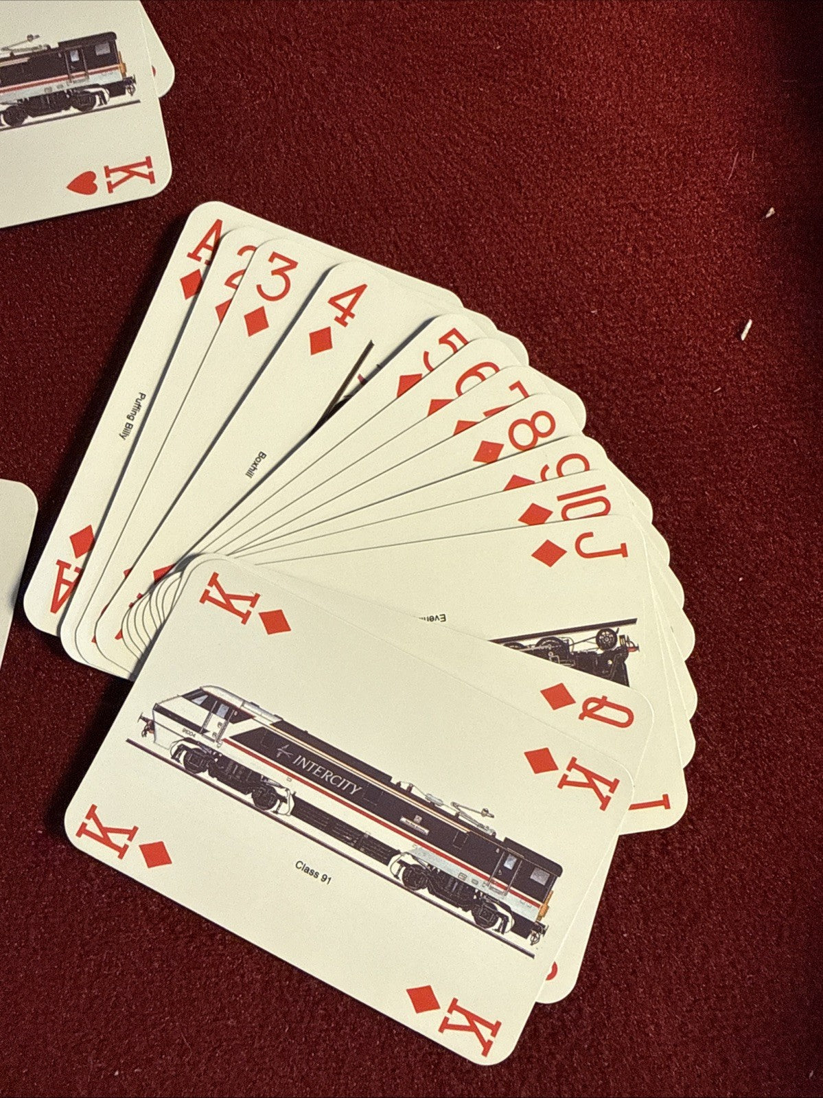 National Railway Museum York Deck Of Playing Cards VNTG RARE UK  Open Complete