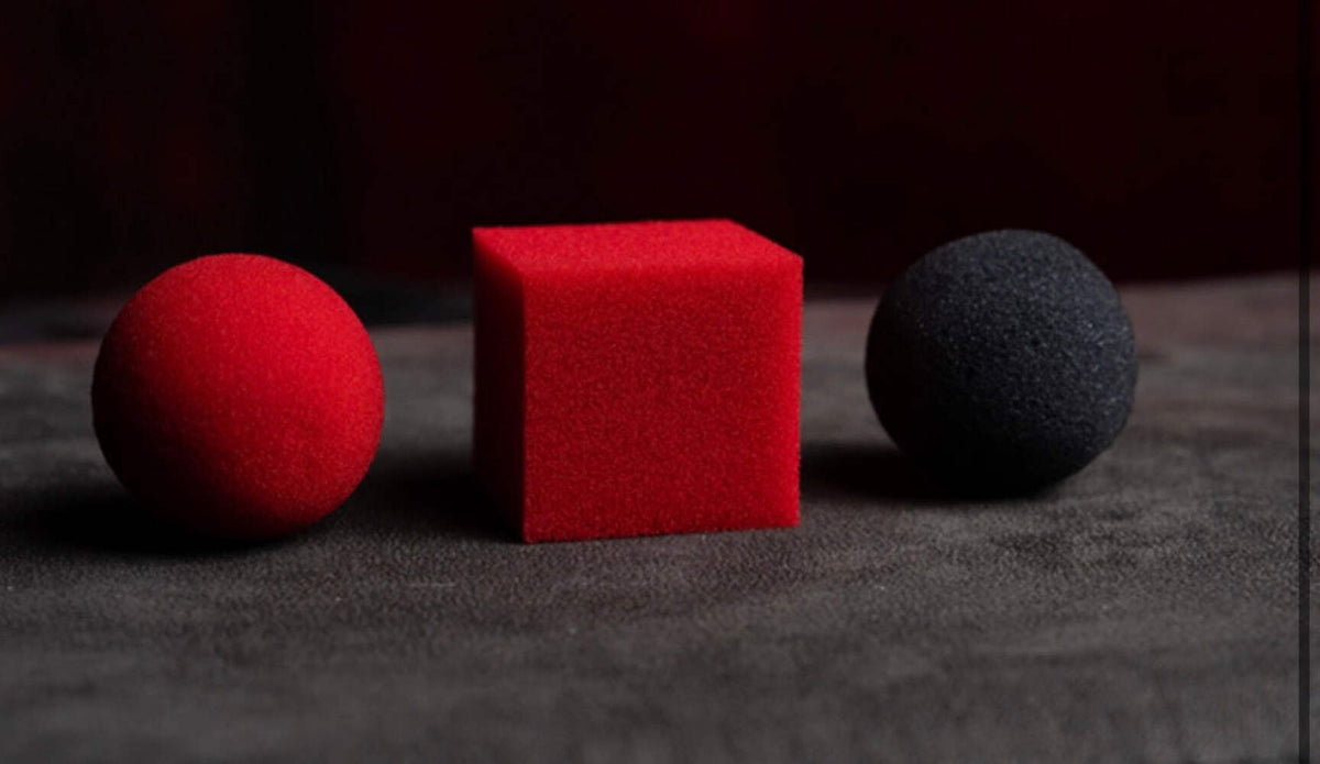 Magic Color Changing Sponge Ball to Square by Murphy's Magic (available in 2 siz