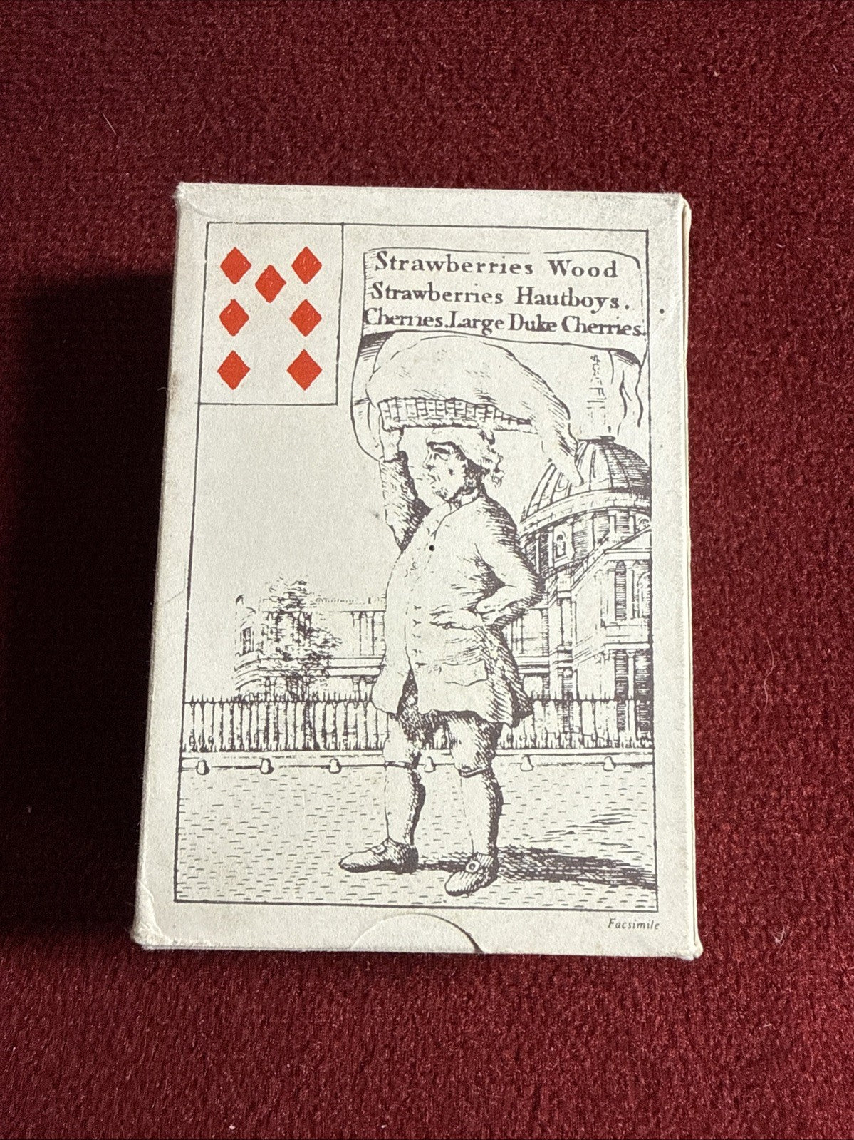 Playing Cards Facsimile "Cries of London 1st Pub. 1754" London Street Sellers