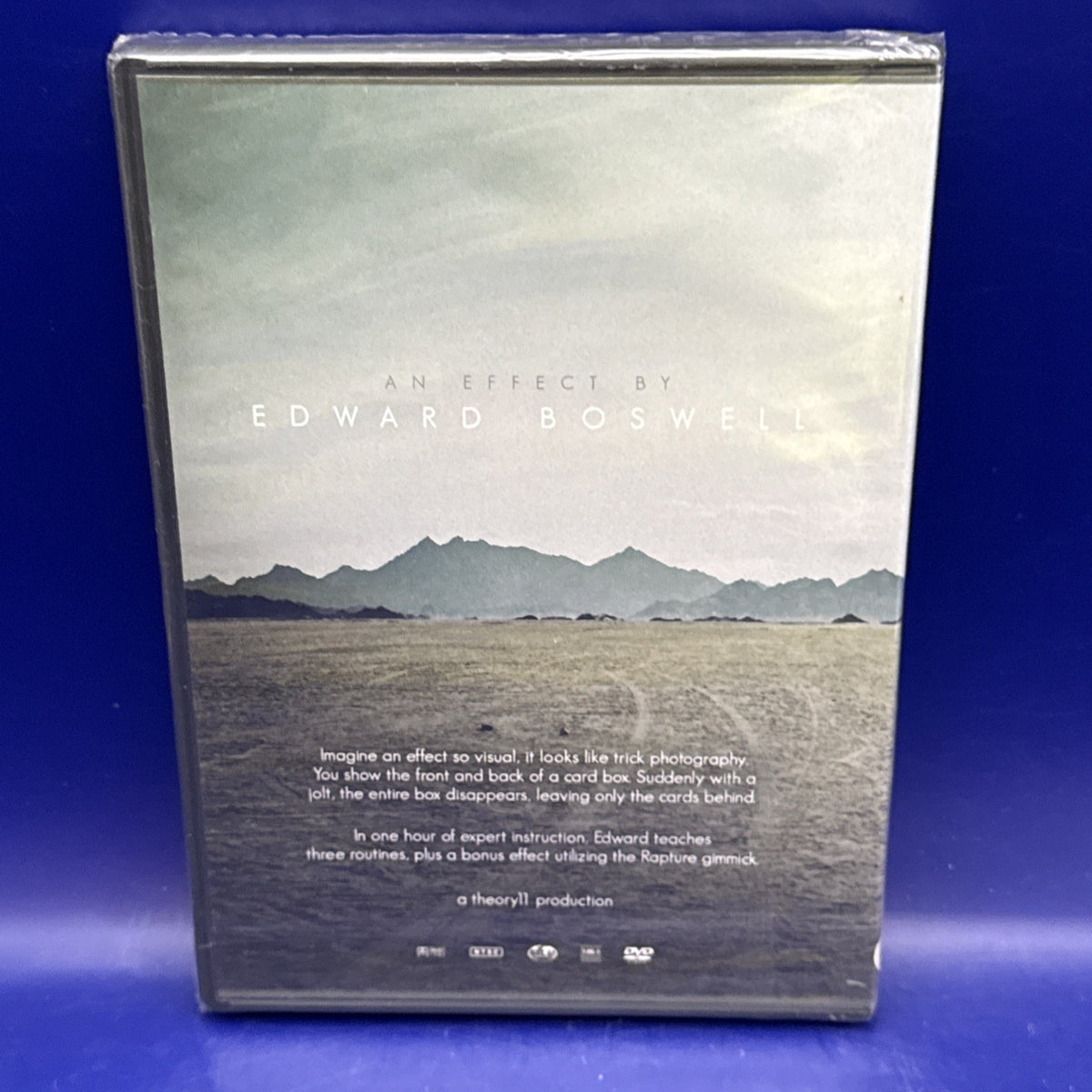 RAPTURE By Edward Boswell NEW DVD Sealed Vanishing Playing Card Box