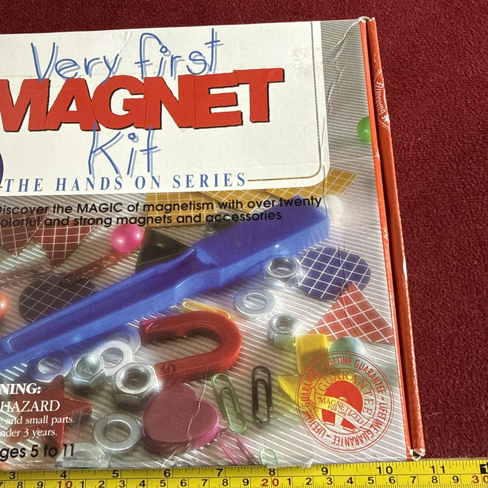 Vintage Dowling Magnets Very First Magnet Kit Great For Homeschool Science 1993