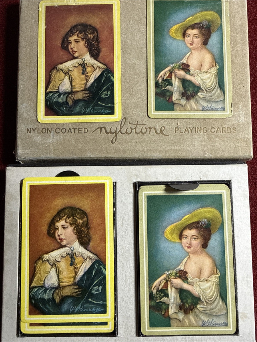 VNTB Nylotone Playing Cards - Victorian - Artistic - Rare Deck