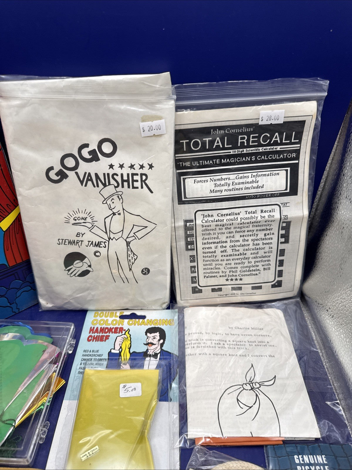 Magician Lot - Assorted Magic Tricks - Magic Closet - Junk drawer - Lot 12