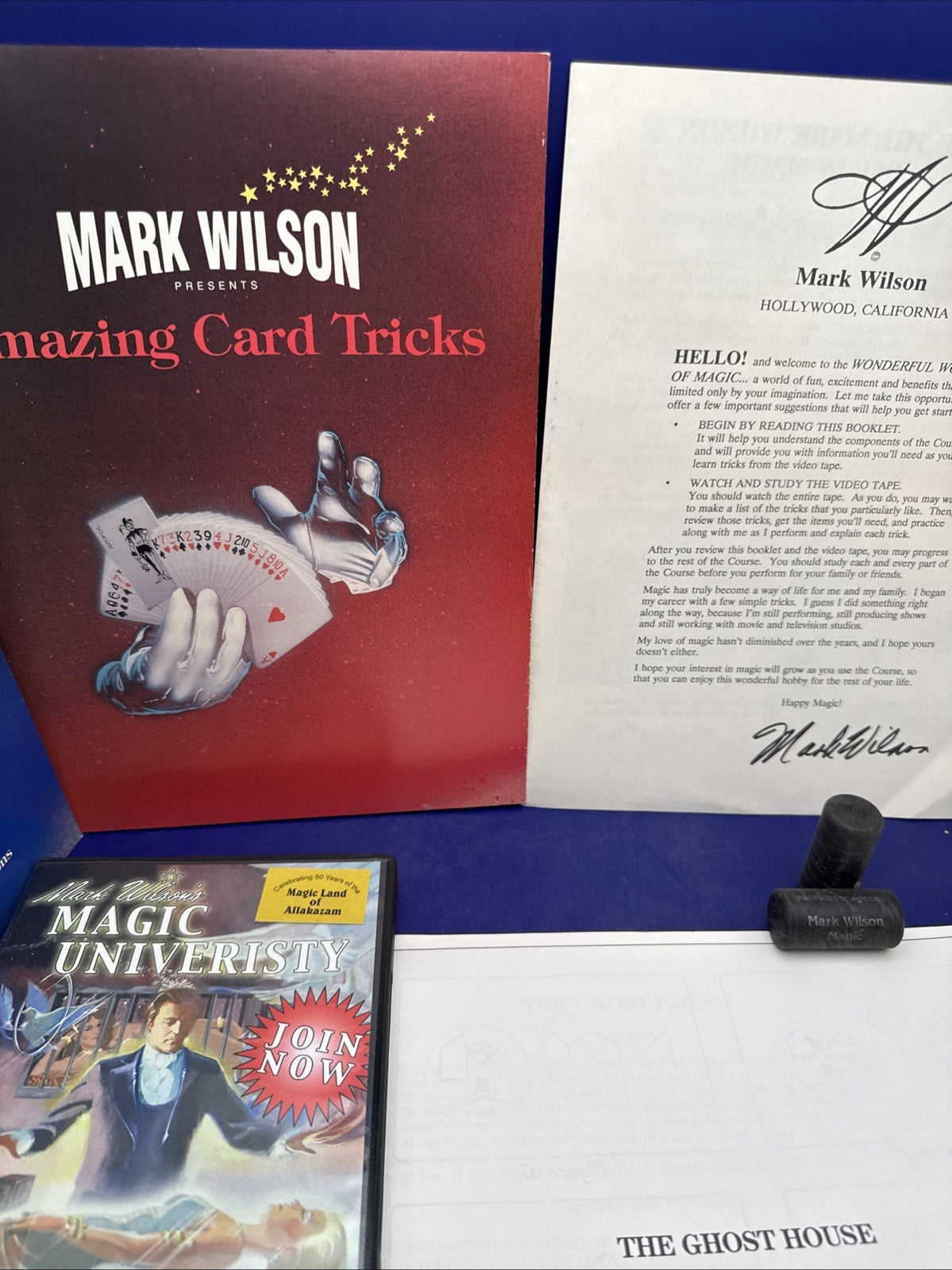 Mark Wilson Magic Bundle-Books, Illusion Plans & Ephemera-Magic Land Of Alakazam