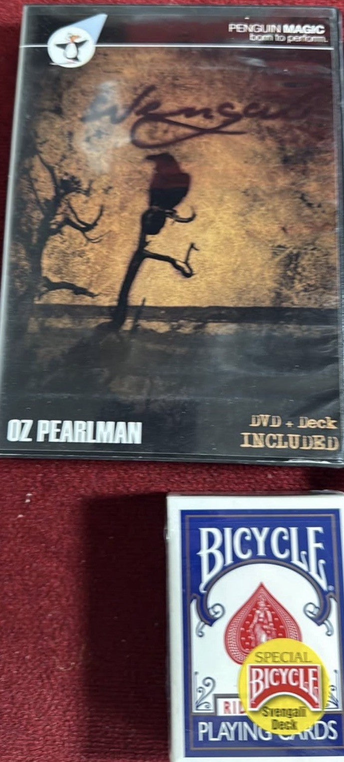 Svengali Deck Starring Oz Pearlman (DVD + Blue bicycle Deck) Card Magic Trick