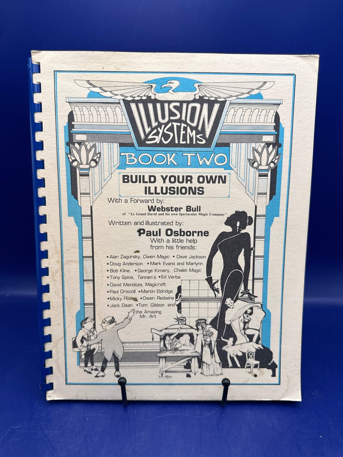 Paul Osborne Illusion Systems Books 1-4 (First editions with inscription) + more