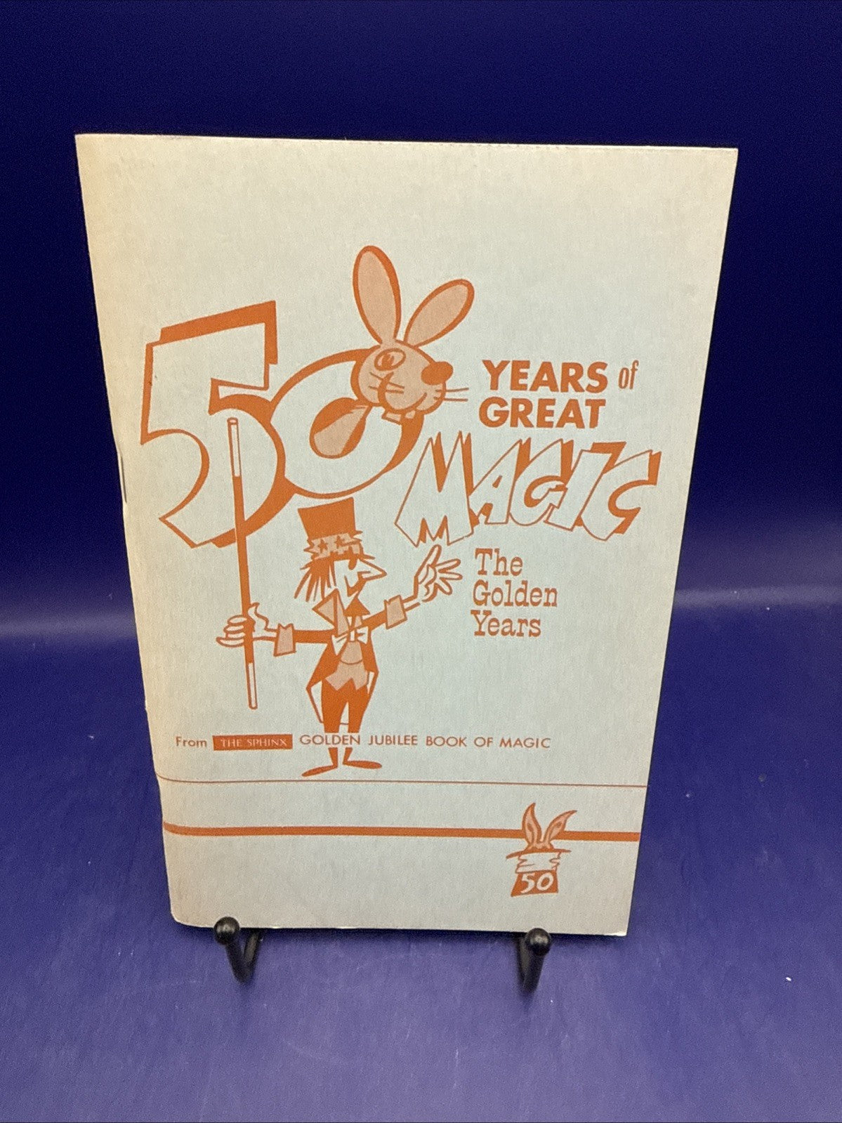 50 Years Of Great Magic-Inscribed by Al Flosso To The Amazing Kreskin 1971-RARE