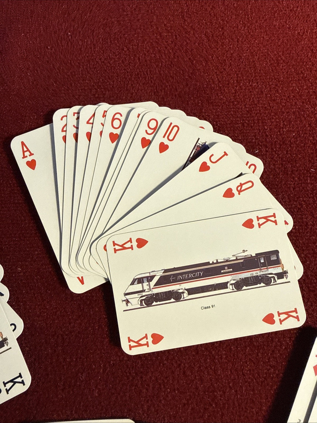 National Railway Museum York Deck Of Playing Cards VNTG RARE UK  Open Complete