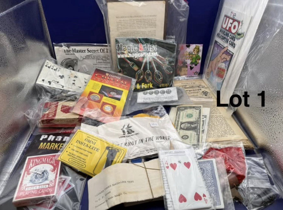 Magician Lot - Assorted Magic Tricks - Magic Closet - Junk drawer - Lot 1