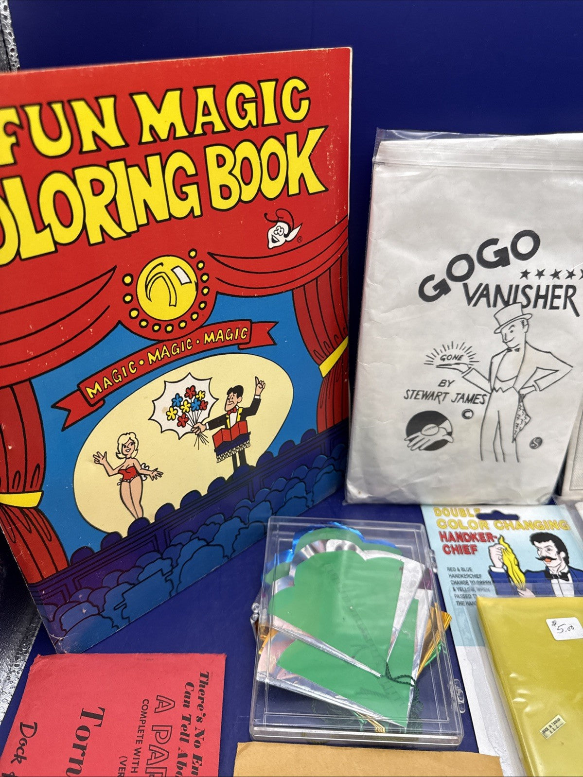 Magician Lot - Assorted Magic Tricks - Magic Closet - Junk drawer - Lot 12