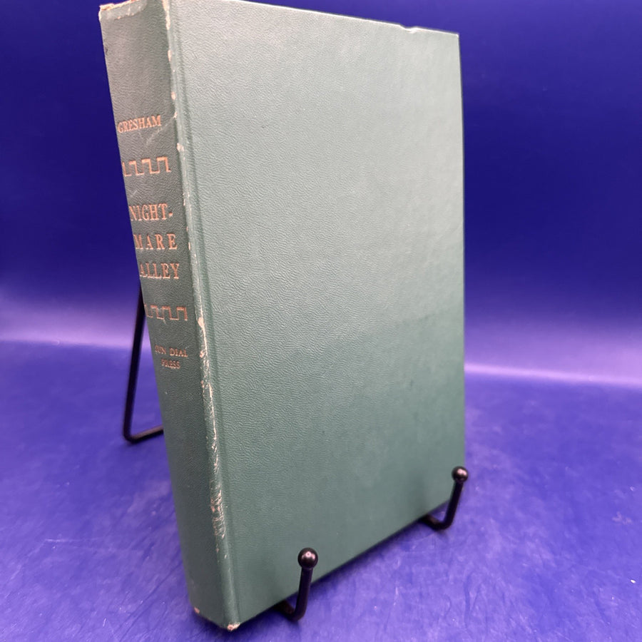 Nightmare Alley by William Lindsay Gresham 1948 Sun Dial Press Horror Hardcover