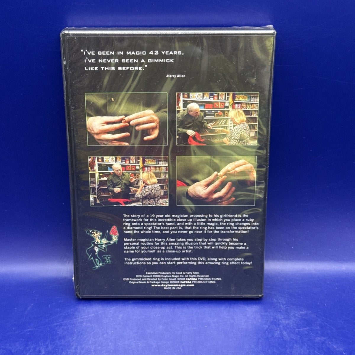 Ring Exchange by Daytona Magic, Inc. New DVD & Gimmick SEALED