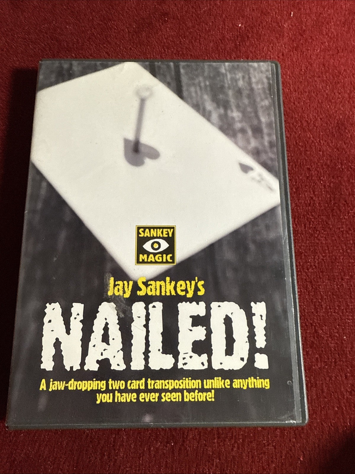 Nailed (DVD Only) by Jay Sankey Card Magic Trick