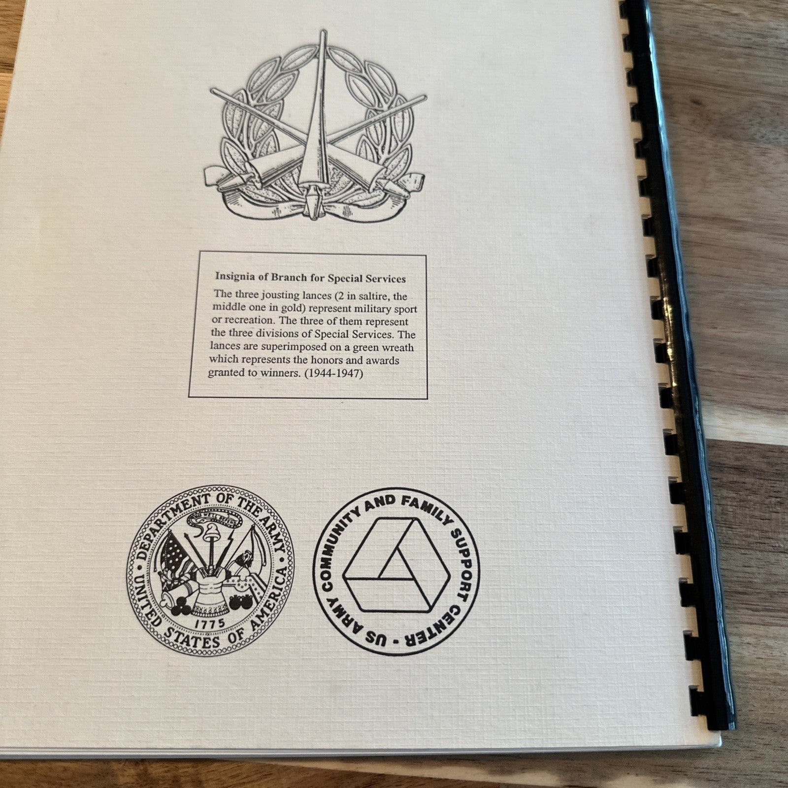 50th Anniv Of World War 2 MWR Idea Book Planning Resource RARE - Kent Cummins