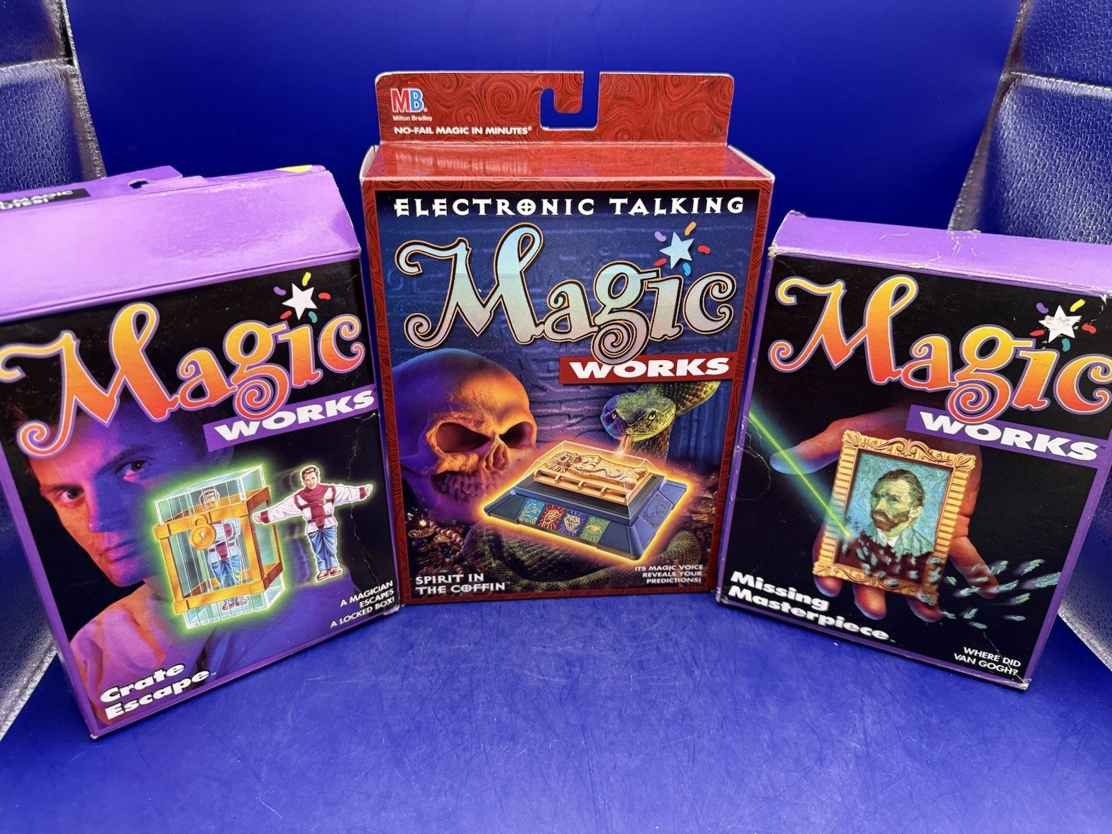 Tenyo MB Magic Works Lot Spirit in Coffin Crate Escape Missing Masterpiece 🪄
