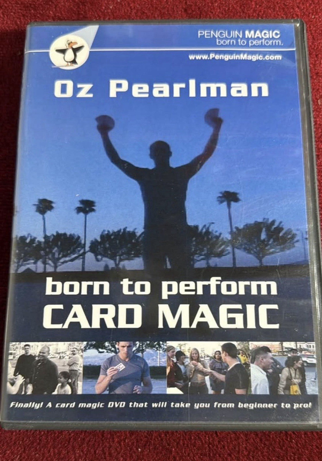 Born To Perform Card Magic By Oz Pearlman (DVD) Card Magic Trick Mentalism
