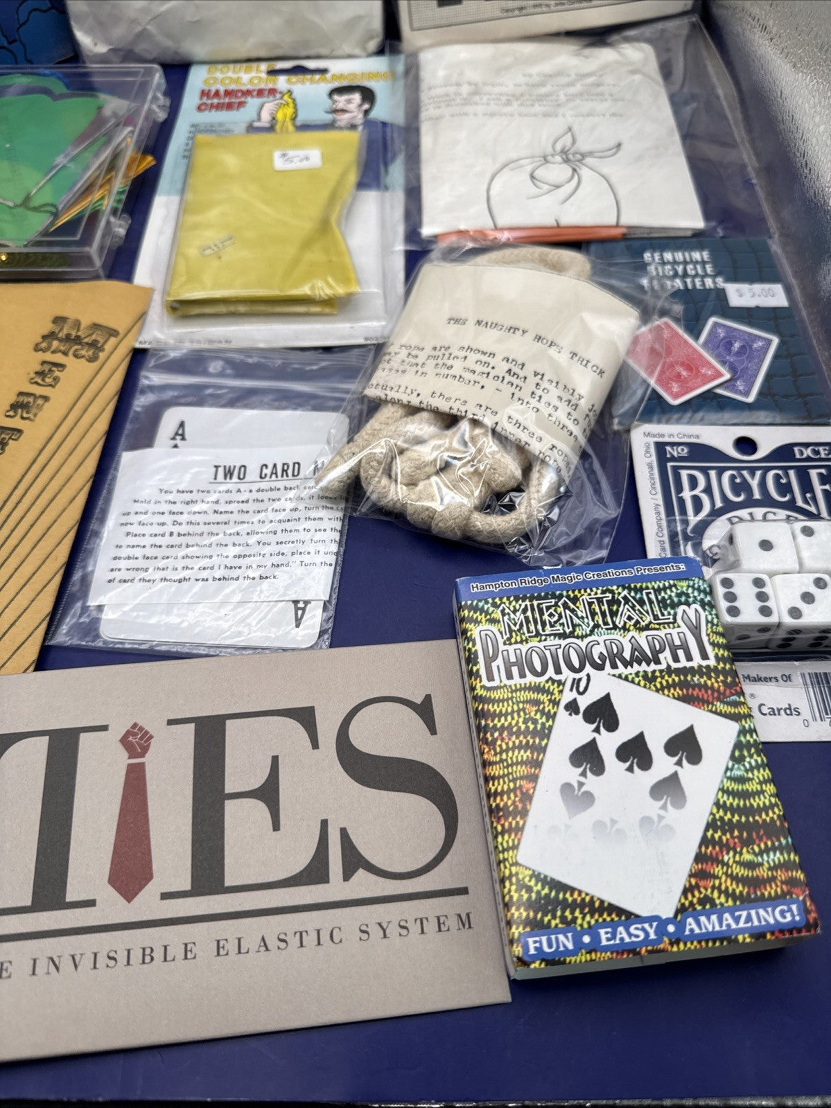 Magician Lot - Assorted Magic Tricks - Magic Closet - Junk drawer - Lot 12
