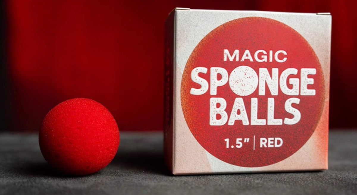 Magic Sponge Balls 1.5” Murphy’s Magic (Set of 4 Balls)