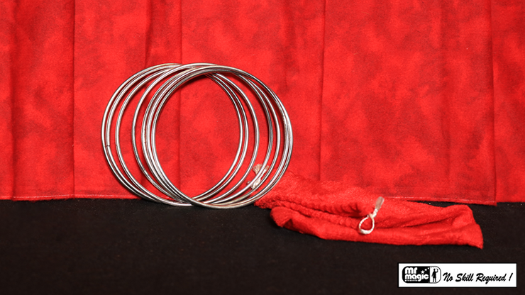 5" Linking Rings SS (7 Rings) by Mr. Magic - Trick-SALE