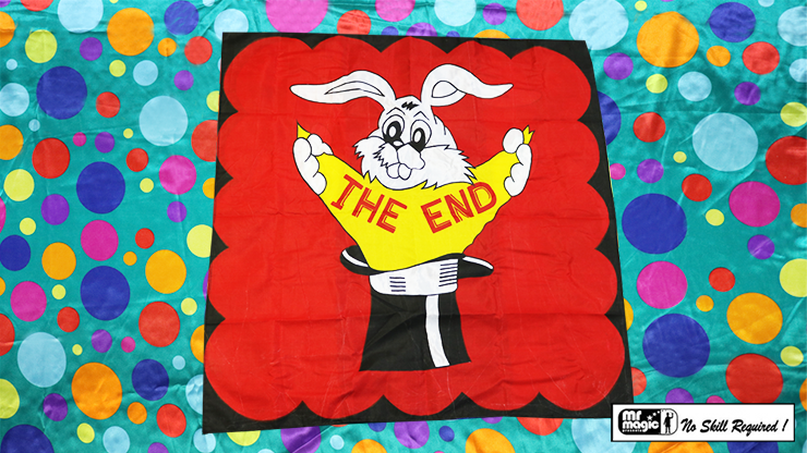 Bag to 'The End' Silk by Mr. Magic - Trick-SALE