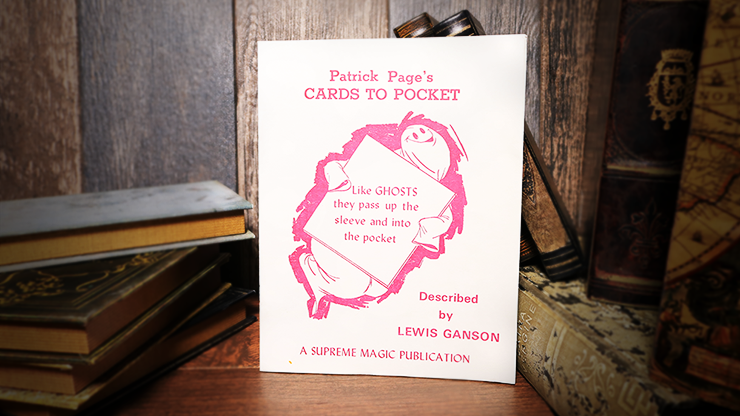 Patrick Page's Cards to Pocket by Lewis Ganson - Book-SALE