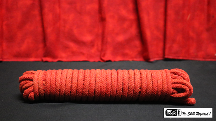 Cotton Rope (Red) 50 ft by Mr. Magic - Trick-SALE