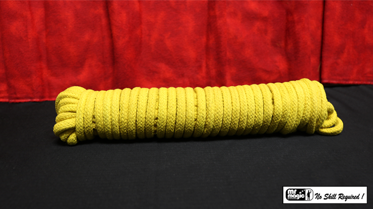 Cotton Rope (Yellow) 50 ft by Mr. Magic - Trick-SALE