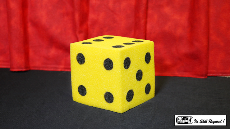 Ball To Dice (Yellow/Black) by Mr. Magic - Trick-SALE