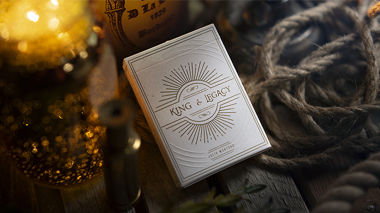 King and Legacy: Gold Edition Marked Playing Cards-SALE