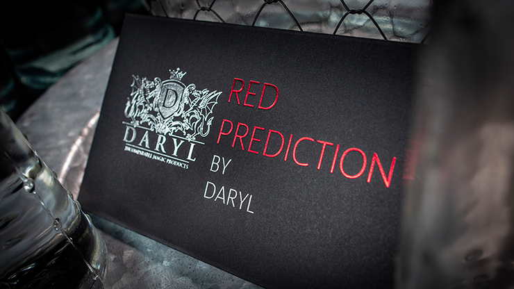 The Red Prediction (Gimmicks and Online Instruction) by DARYL- Trick-SALE