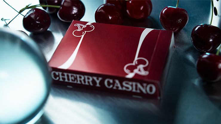 Cherry Casino (Reno Red) Playing Cards By Pure Imagination Projects-SALE