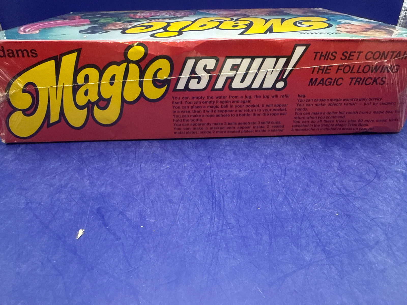 1970s S.S. Adams "Magic Is Fun!" Boxed Magic Set (No. 6060)Factory Sealed NEW Vintage