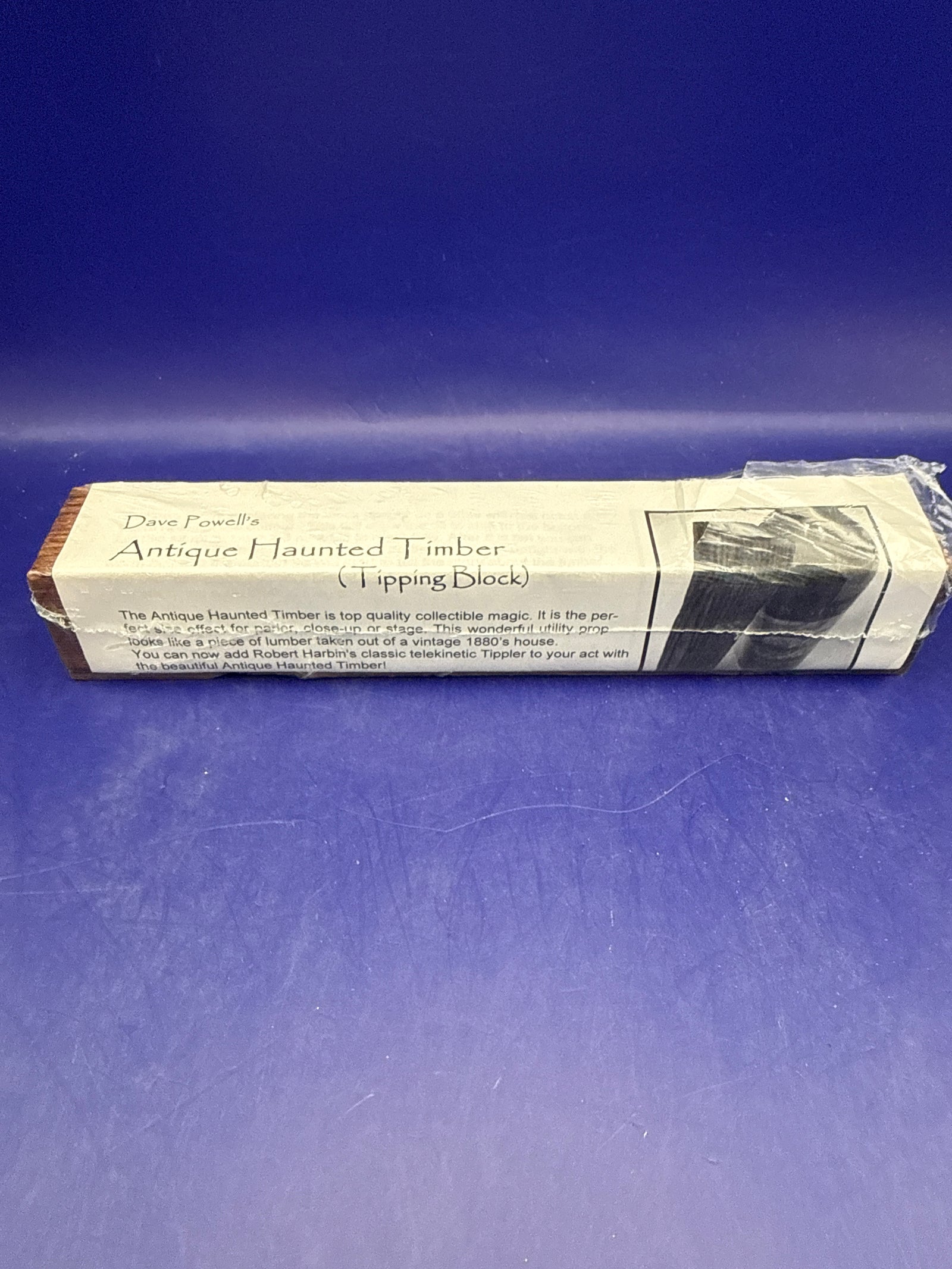Antique Haunted Timber (Telekinetic Timber / Tipping Block) by Dave Powell